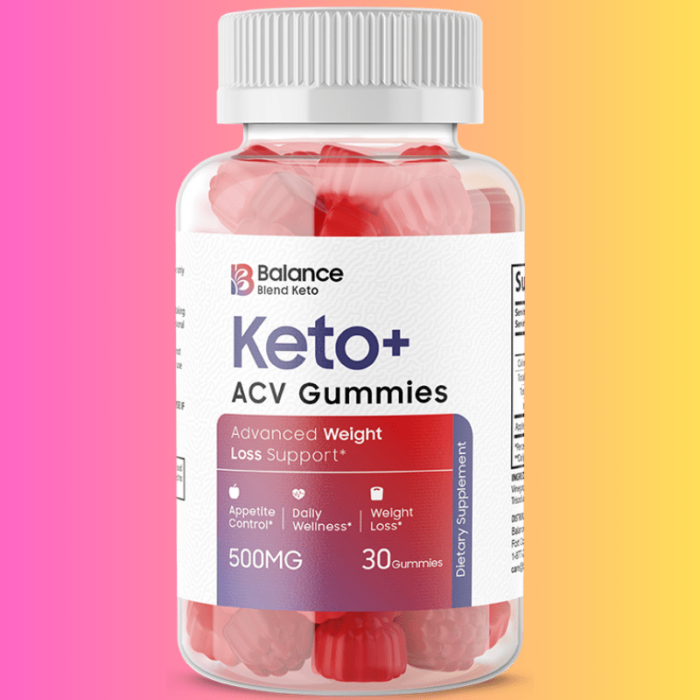 Balanced Blend Keto + ACV Gummies