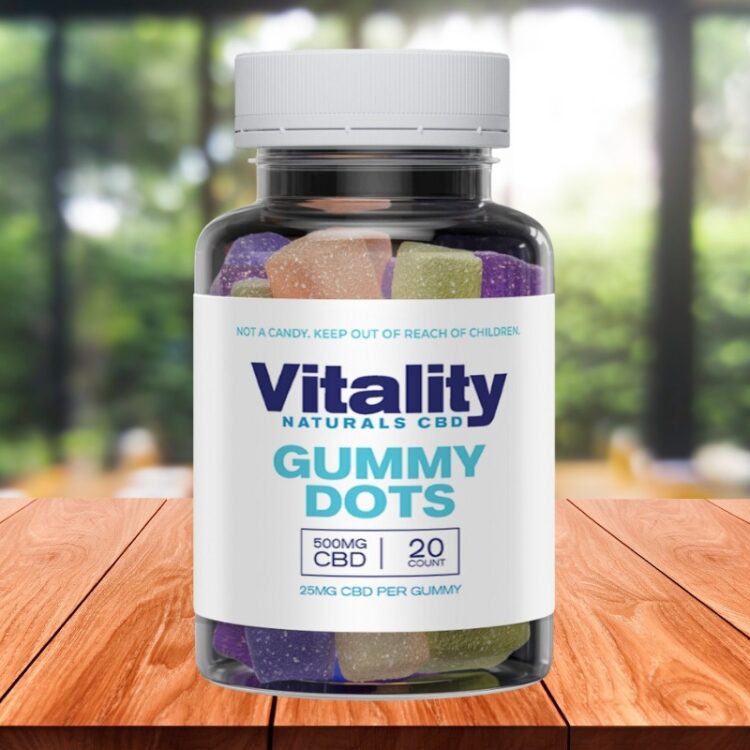 Vitality Naturals CBD Gummy Dots