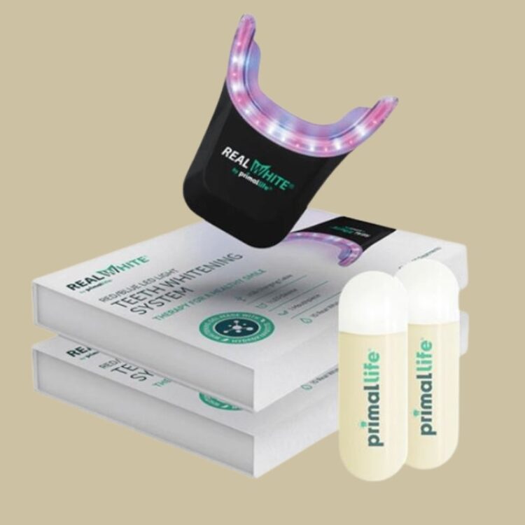 Primal Life Organics LED Teeth Whitening System