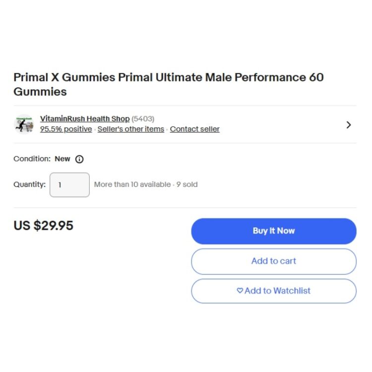 Primal Ultimate Male Enhancement Gummies - Image 2