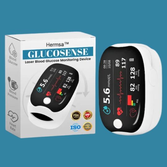 Hermsa GlucoSense Laser Blood Glucose Monitoring Device