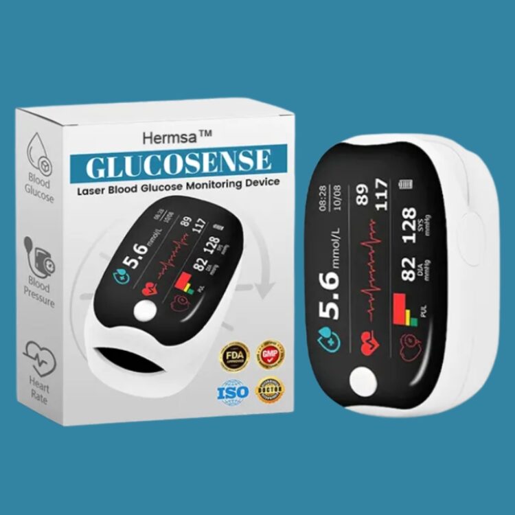 Hermsa GlucoSense Laser Blood Glucose Monitoring Device