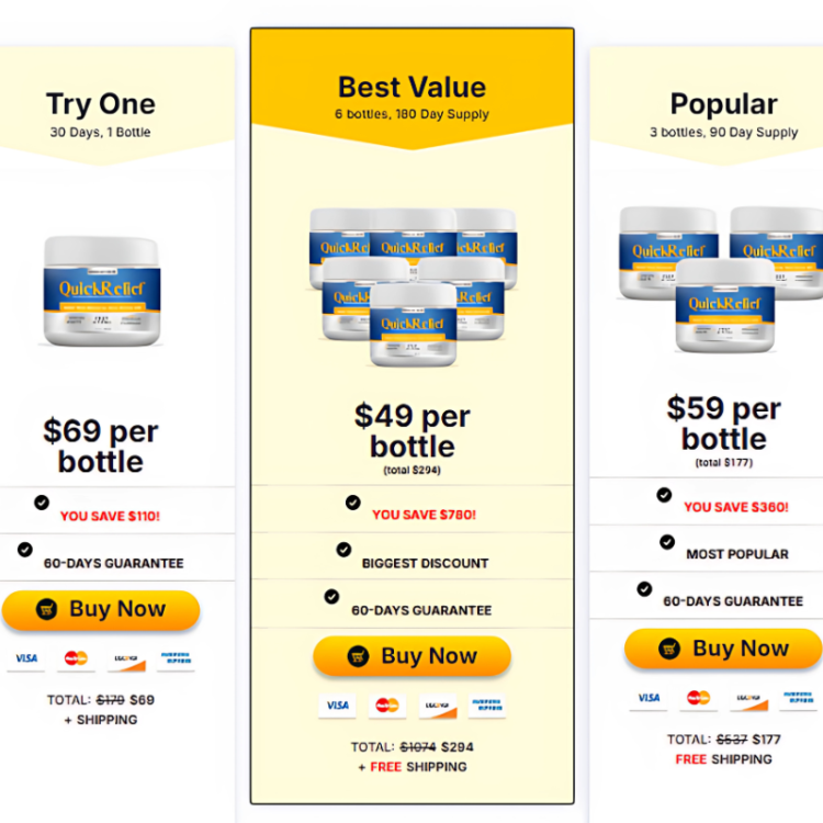 Quick Relief Supplement - Image 2
